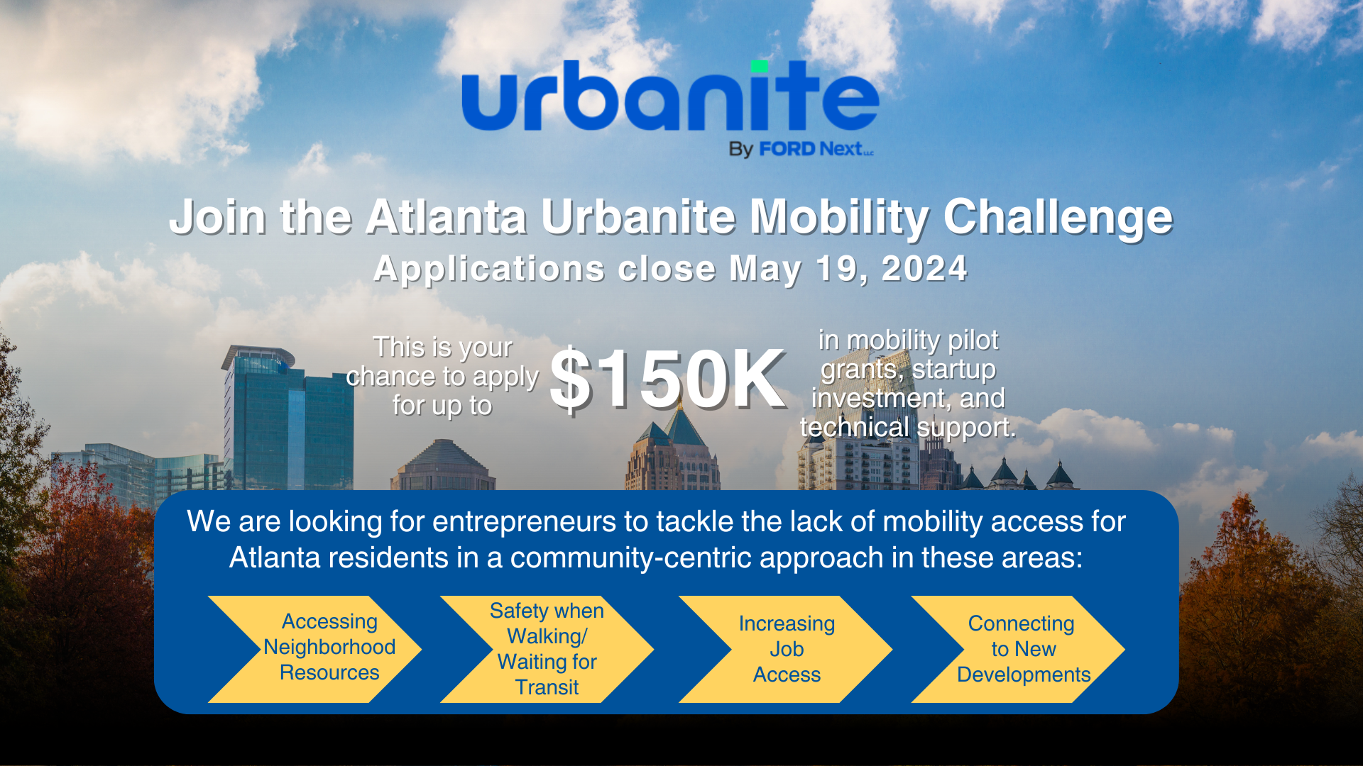 Join the Ford Urbanite Memphis Mobility Challenge (1920 x 1080 px)